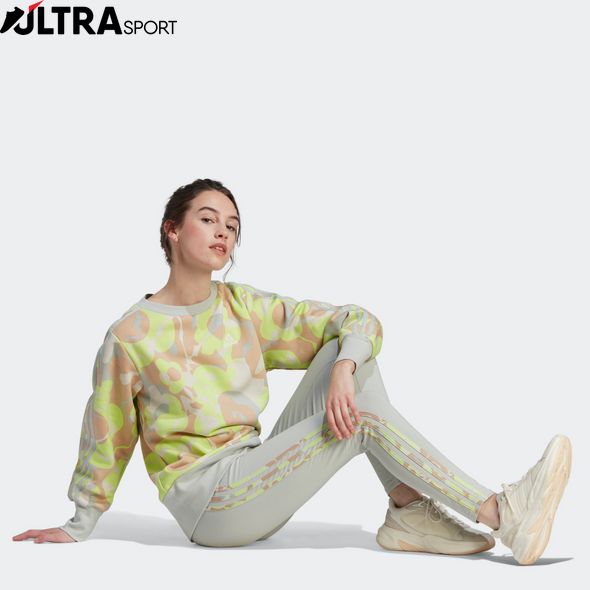 Свiтшот Floral Graphic 3-Stripes Fleece Sportswear IL3034 ціна