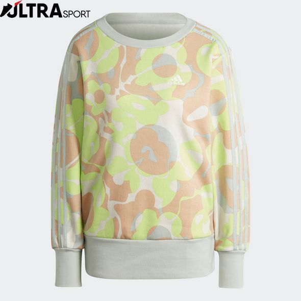 Свiтшот Floral Graphic 3-Stripes Fleece Sportswear IL3034 ціна