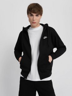 Толстовка Nike M Nsw Club Hoodie Fz Bb BV2645-010 цена