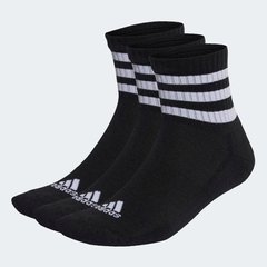 Три Пари Шкарпеток 3-Stripes Cushioned Sportswear Mid-Cut Performance IC1317 ціна