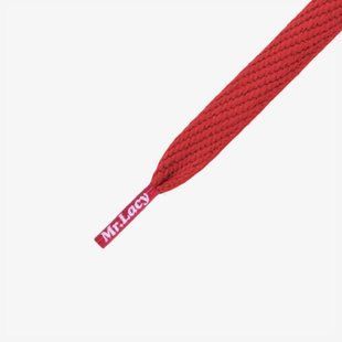 Шнурки MR. LACY FLATTIES RED ціна