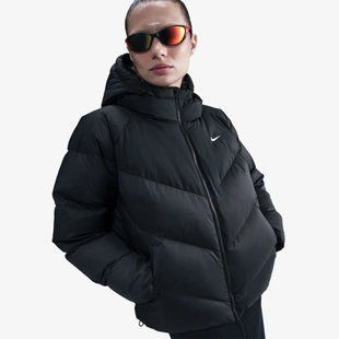 Женская куртка NIKE W NSW SF DOWNFL NK WPFR V2 IF2591-010 цена