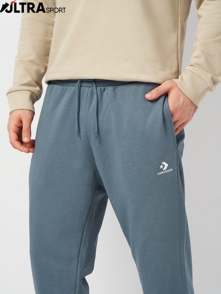 Брюки Converse STAR CHEV FLEECE PANT FT NEWTRAL TEAL 10023873-459 цена