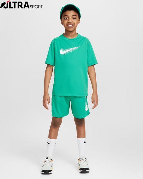 Шорти дитячі Nike Multi Older Kids' (Boys') Dri-FIT Shorts HF9121-324 ціна