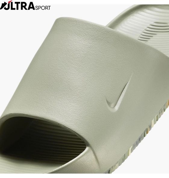 Тапочки чоловічі Nike Calm Slide Olive FD4116-301 ціна