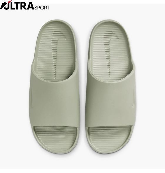 Тапочки чоловічі Nike Calm Slide Olive FD4116-301 ціна