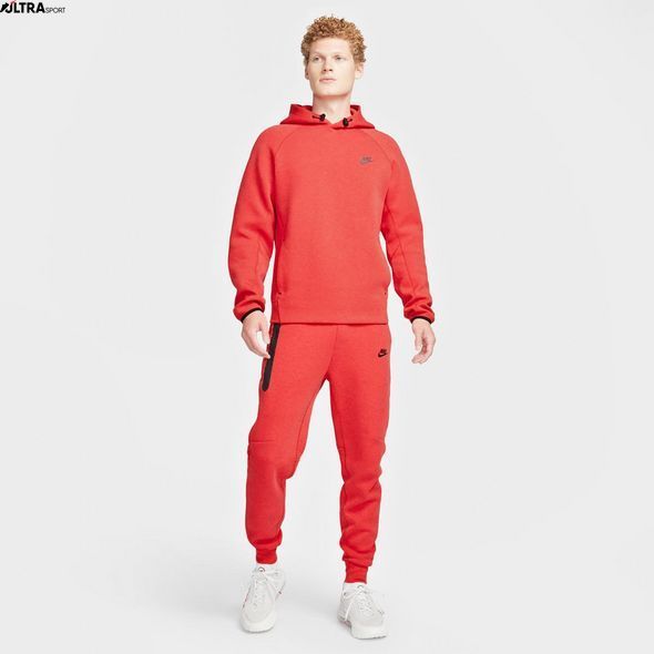 Чоловіча толстовка Nike M Tch Flc Po Hoodie FB8016-672 ціна
