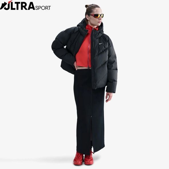 Женская куртка NIKE W NSW SF DOWNFL NK WPFR V2 IF2591-010 цена