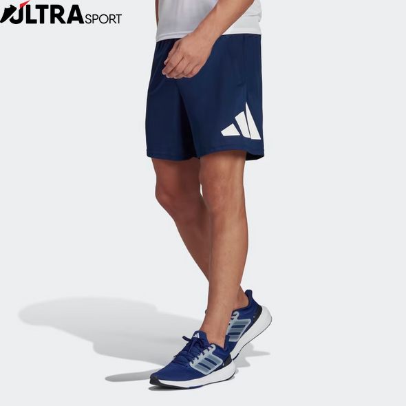 Шорты Adidas Train Essentials Logo Training Shorts Blue Ib8124 IB8124 цена