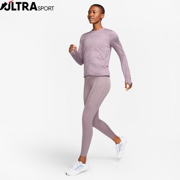 Толстовка Nike W Swift Elmnt Dri-Fit Uv Crw Top FB4297-536 цена
