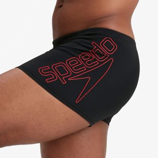 Чоловічі плавки Speedo Boom Logo Plmt Asht Am Black/Red 8-12417C728 ціна