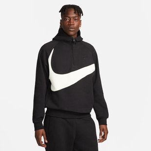 Толстовка Nike M Swoosh Flc Hz Hoodie DX0566-013 цена