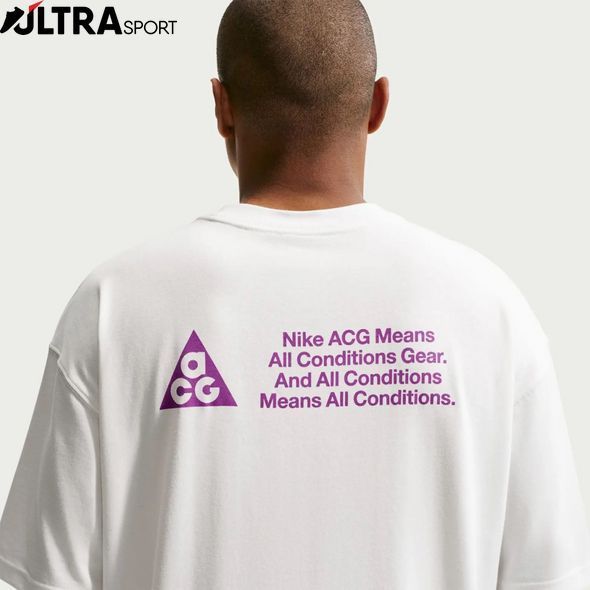 Футболка чоловіча NIKE M ACG DF TEE LSE MBR LT IR6985-121 ціна