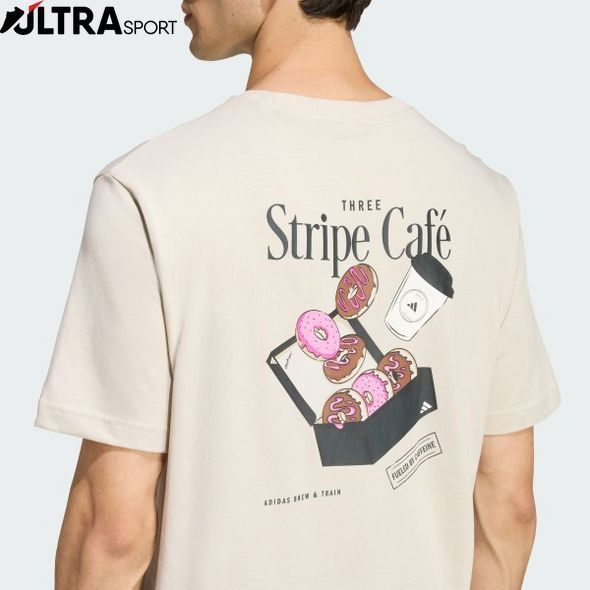 Футболка чоловіча ADIDAS COFFEE CAFE DONUT BOX GRAPHIC KB2501 ціна
