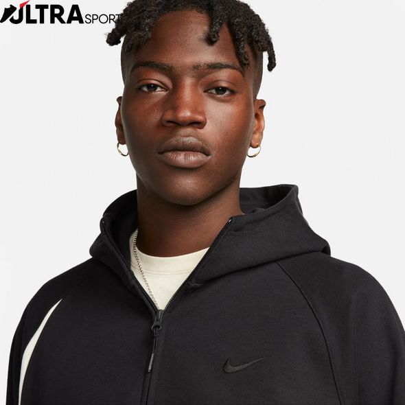 Толстовка Nike M Swoosh Flc Hz Hoodie DX0566-013 ціна