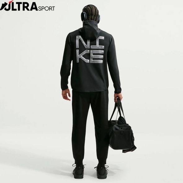 Чоловіча вітровка NIKE M NK DF FORM GFX JACKET IM3607-010 ціна