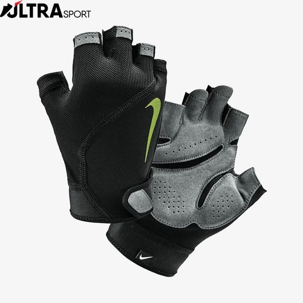 Рукавички Для Тренінгу Nike Mens Elemental Fitness Gloves Black / Dark Grey / Black / Volt N.LG.D5.055.XL ціна