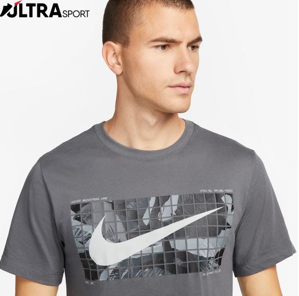 Футболка Nike M Dri-Fit Tee Camo FJ2446-068 ціна