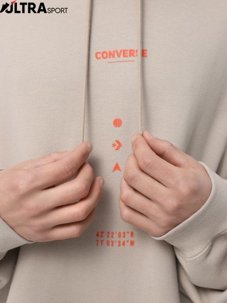 Худі чоловіче Converse Wordmark Loose Fit Graphic 10027360-251 ціна