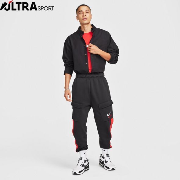 Чоловічі штани Nike M Nsw Sw Air Cargo Pant Flc Bb FN7693-012 ціна