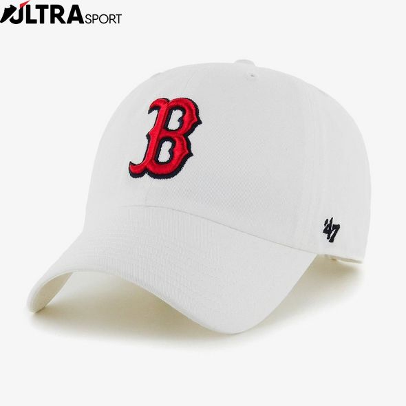 Кепка 47Brand Clean Up Red Sox B-RGW02GWS-WH ціна