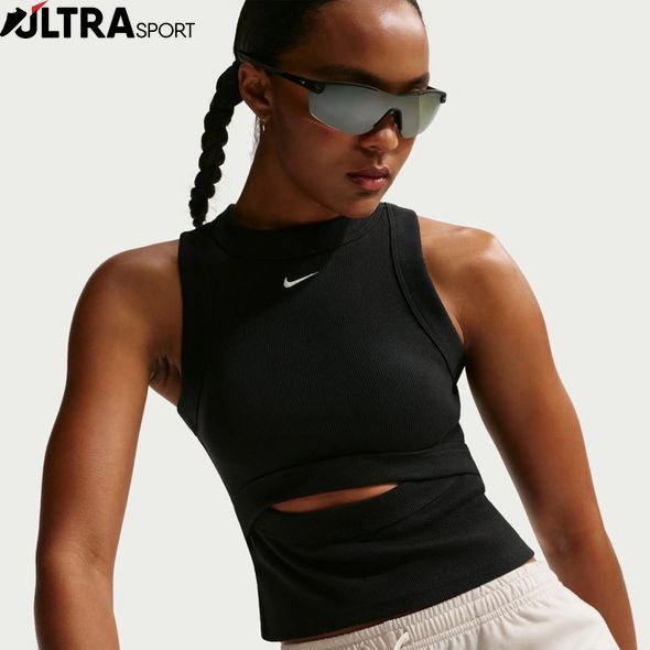 Жіноча майка NIKE W NSW CHILL KNIT RIB TANK IF0238-010 ціна