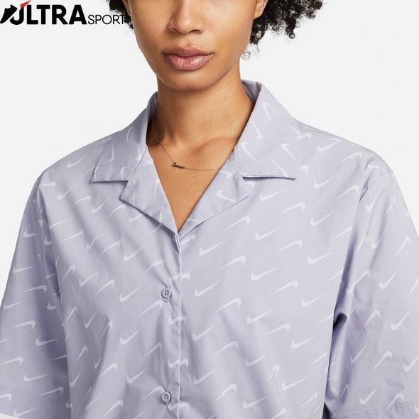 Жіноча сорочка Nike W Nsw Evrdy Mod Wvn Ss Top DV7930-519 ціна