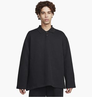 Кофта чоловіча Nike Polo Tech Fleece Reimagined Black FN3401-010 ціна