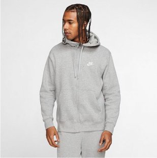 Толстовка Nike M Nsw Club Hoodie Fz Bb BV2645-063 цена