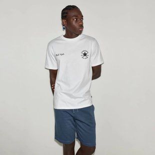 Мужская футболка CONVERSE CVM6T332-WHT цена