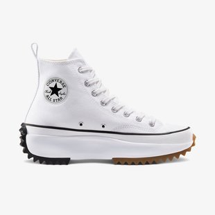 Кеди Converse Run Star Hike Hi White / Black / Gum 166799C ціна