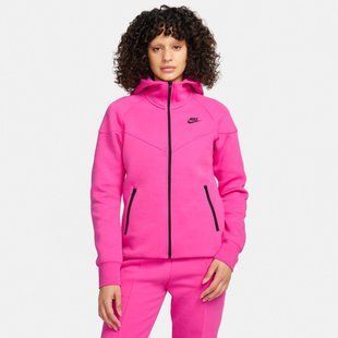 Жіноча толстовка Nike W Nsw Tch Flc Wr Fz Hdy FB8338-605 ціна