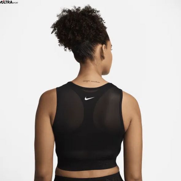Топ женский Nike Pro Mesh Tank Top FN7387-010 цена