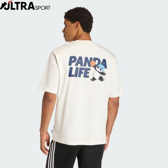 Футболка мужская PANDA CHILL HOOP GRAPHIC - adidas KB4853 цена