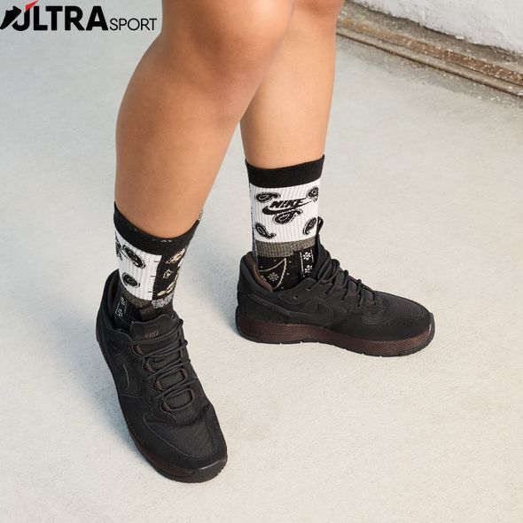 Жіночі кросівки Nike W Air Force 1 Wild Black/Brown FB2348-001 ціна