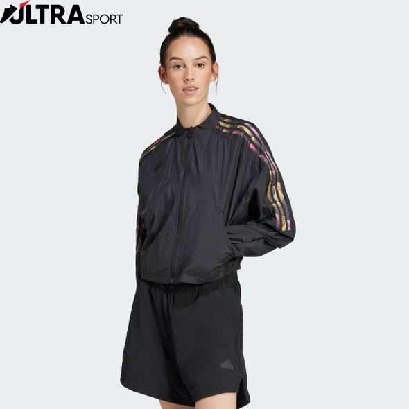 Олімпійка жіноча Tiro Cut 3-Stripes Summer Woven Sportswear IQ4818 ціна