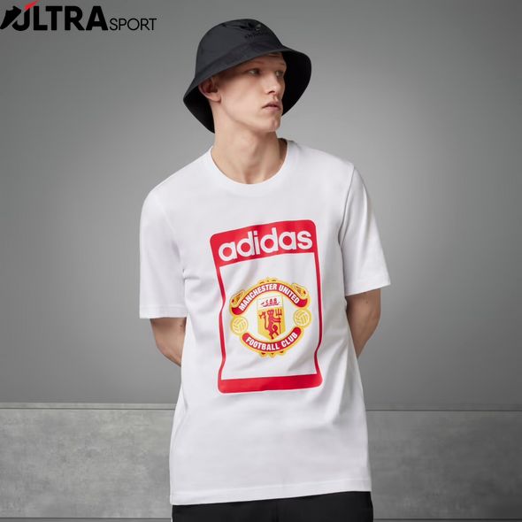 Футболка Adidas Originals Manchester United Graphic IP5552 цена