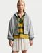 Жіноча толстовка NIKE W NK STDO FLC MW OS CRP FZ HDY IM8499-063 ціна