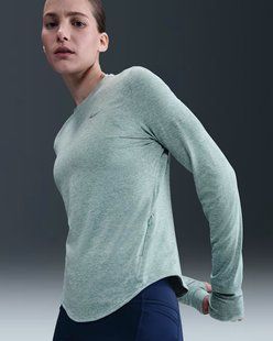 Женский лонгслив NIKE W NK SWIFT DF UV LS CRW HQ0503-017 цена