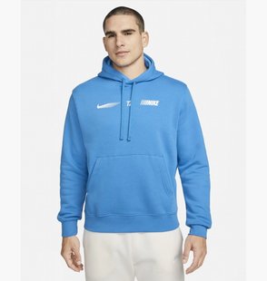 Худі чоловіче Nike Sportswear Standard Issue Blue Fn4895-435 ціна