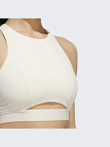 adidas CoreFlow Medium-Support Bra - White