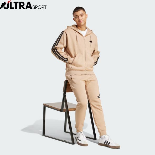 Мужская толстовка Adidas M 3S FL FZ HD JX0745 цена