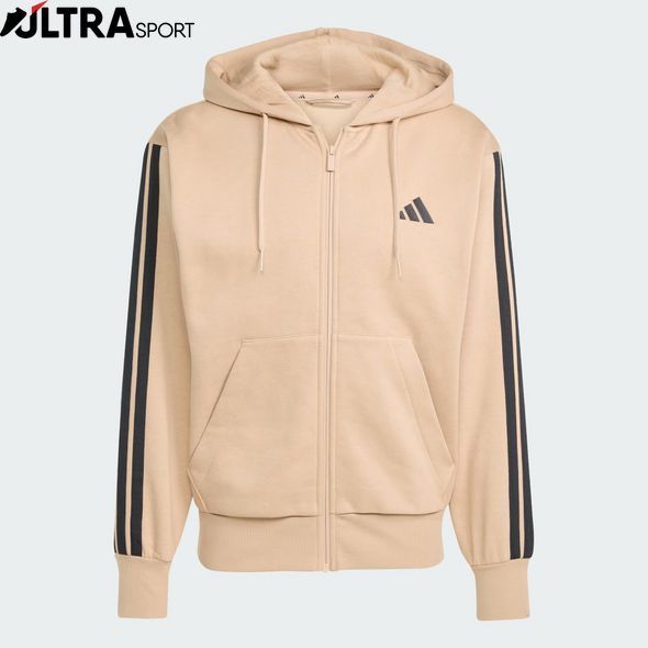Мужская толстовка Adidas M 3S FL FZ HD JX0745 цена