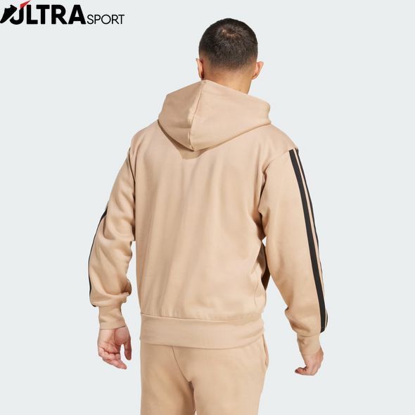 Мужская толстовка Adidas M 3S FL FZ HD JX0745 цена