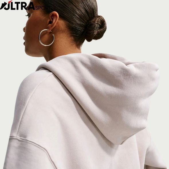 Жіноча толстовка NIKE W NK STDO FLC MW OS CRP FZ HDY IM8499-236 ціна