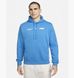 Худі чоловіче Nike Sportswear Standard Issue Blue Fn4895-435 ціна