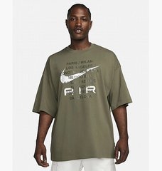 Футболка чоловіча Nike T-Shirt Sportswear Olive FD1249-222 ціна