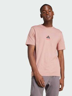 Чоловіча футболка Lounge Pizza Graphic adidas JJ4018 ціна