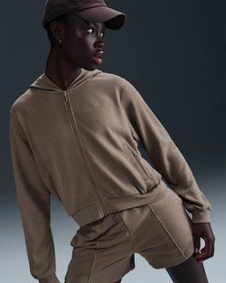 Жіноча Толстовка Nike W Nsw Chll Ft Fz Hdy FN2415-233 ціна