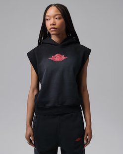 Толстовка женская NIKE W J FLT FLC FT SS TOP WNGS IM6961-010 цена